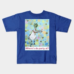 Where's da Party at? Kids T-Shirt